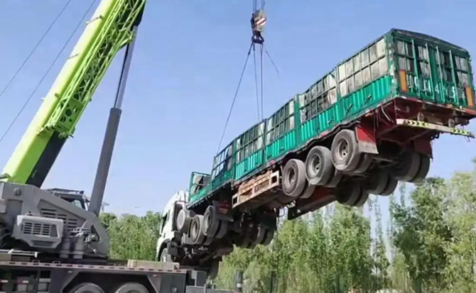 五寨道路脱困救援案例